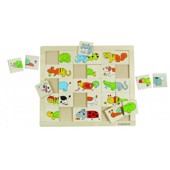 Beleduc - Mix & match - Animals