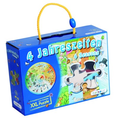 Beleduc - Puzzle éducatif - 4 saisons