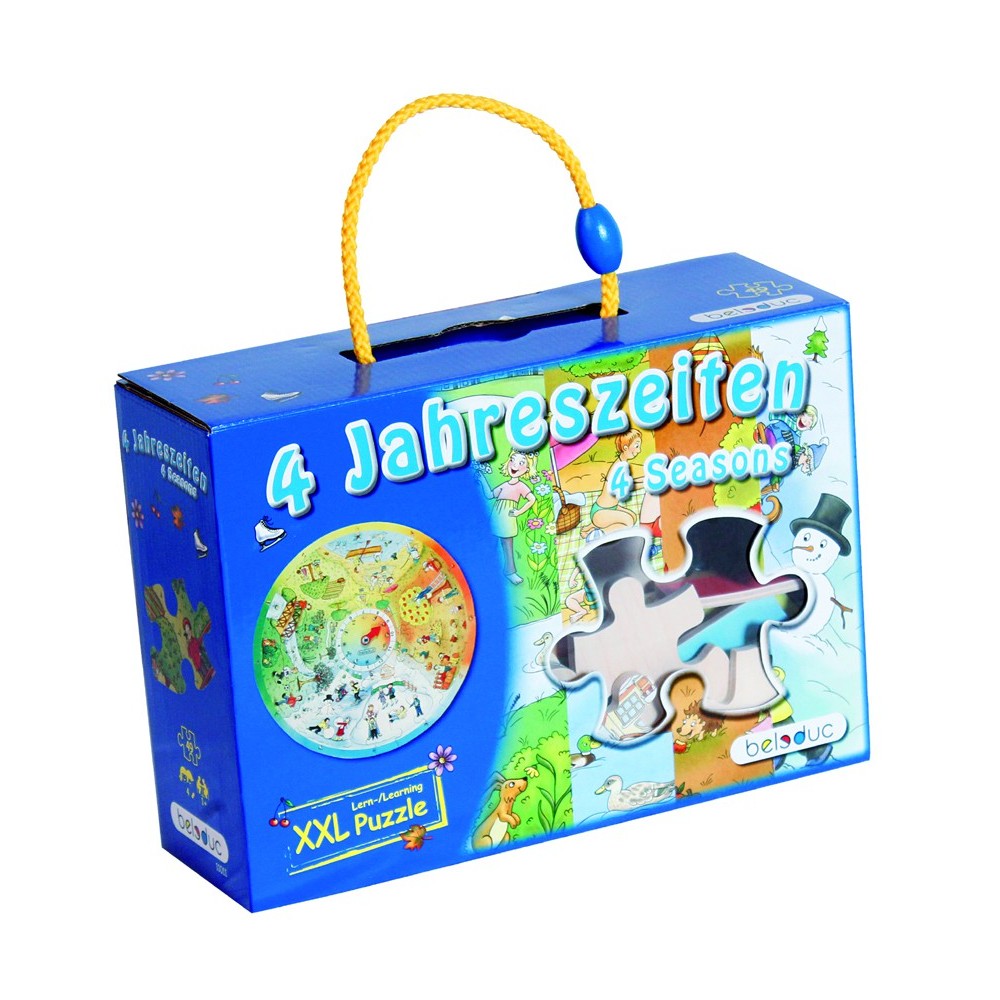 Beleduc - Puzzle éducatif - 4 saisons