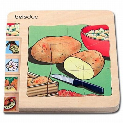 Beleduc - Puzzle 5 couches - Pomme de terre