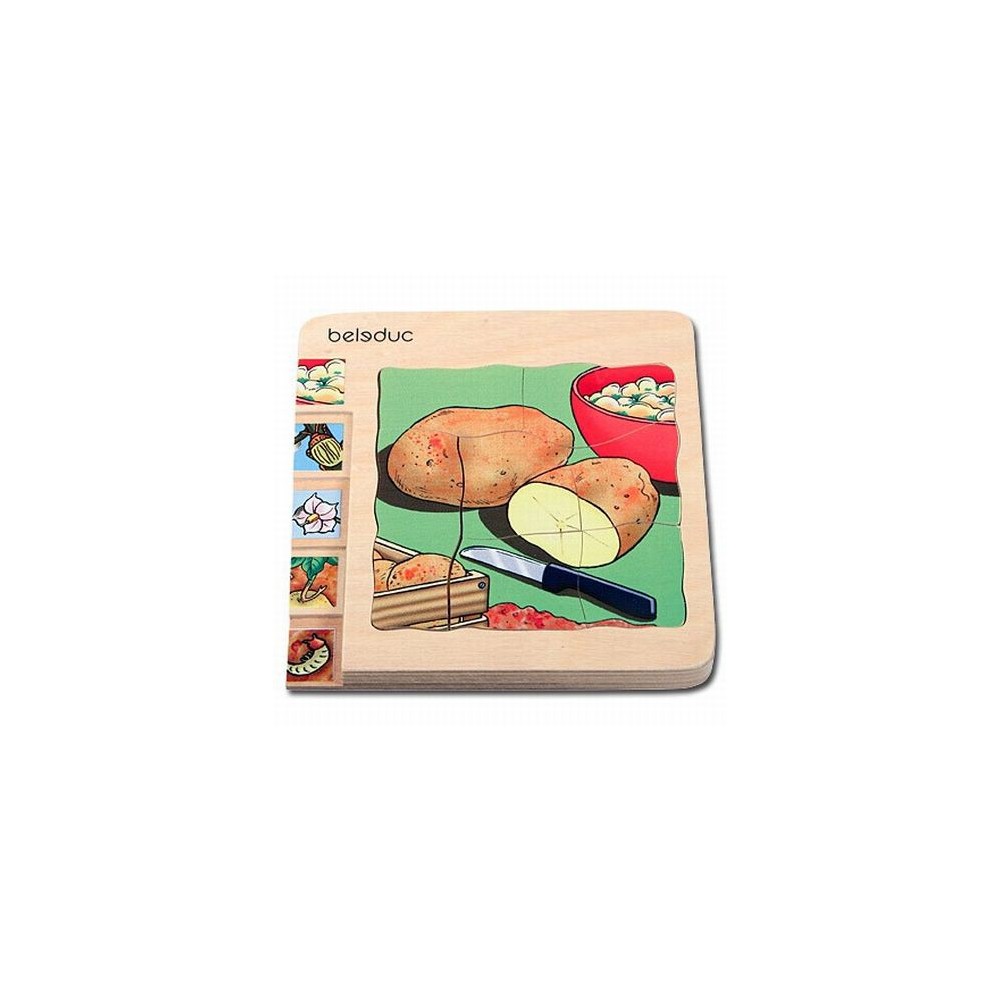 Beleduc - Puzzle 5 couches - Pomme de terre