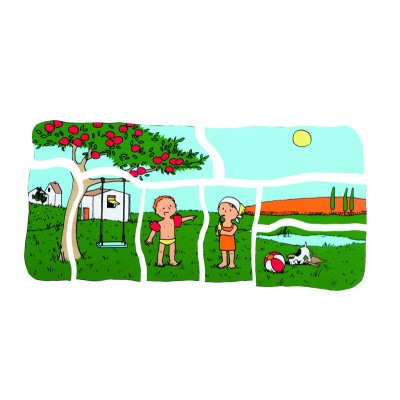 Beleduc - Puzzle 5 couches - 4 saisons