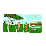 Beleduc - Puzzle 5 couches - 4 saisons