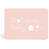 Zü - Carte welcome baby - rose
