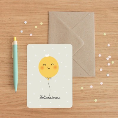 Zü - Carte "Félicitations"