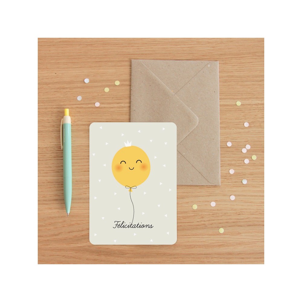 Zü - Carte "Félicitations"