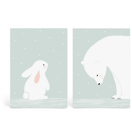 Zü -  Lot de 2 cartes "Together"