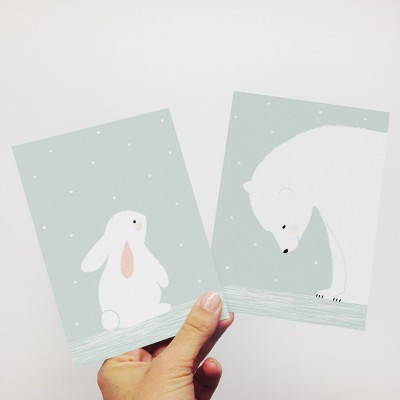 Zü -  Lot de 2 cartes "Together"