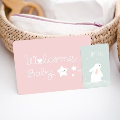 Zü - Mini cartes "Hello" - Lot de 10