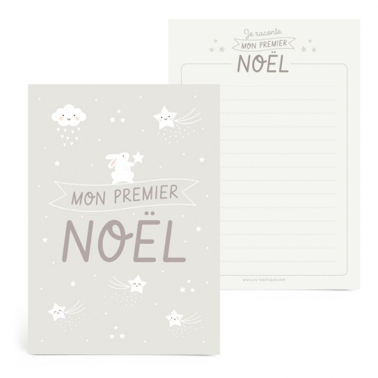 Zü - Grande carte Mon premier Noël