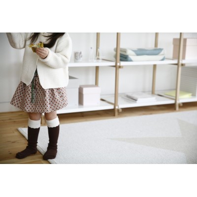 Mini Dressing - Chaussettes "Cupcake" brunes