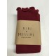 Mini Dressing - Chaussettes "Broccoli" bordeaux