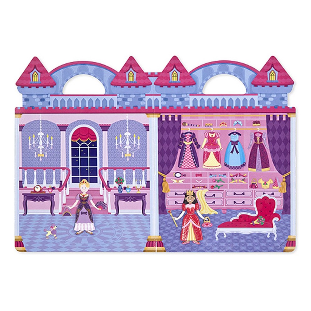Melissa & Doug - Autocollants en relief repositionnables - Princesses