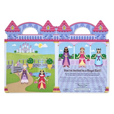 Melissa & Doug - Autocollants en relief repositionnables - Princesses