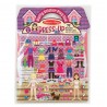 Melissa & Doug - Autocollants en relief repositionnables - Mode