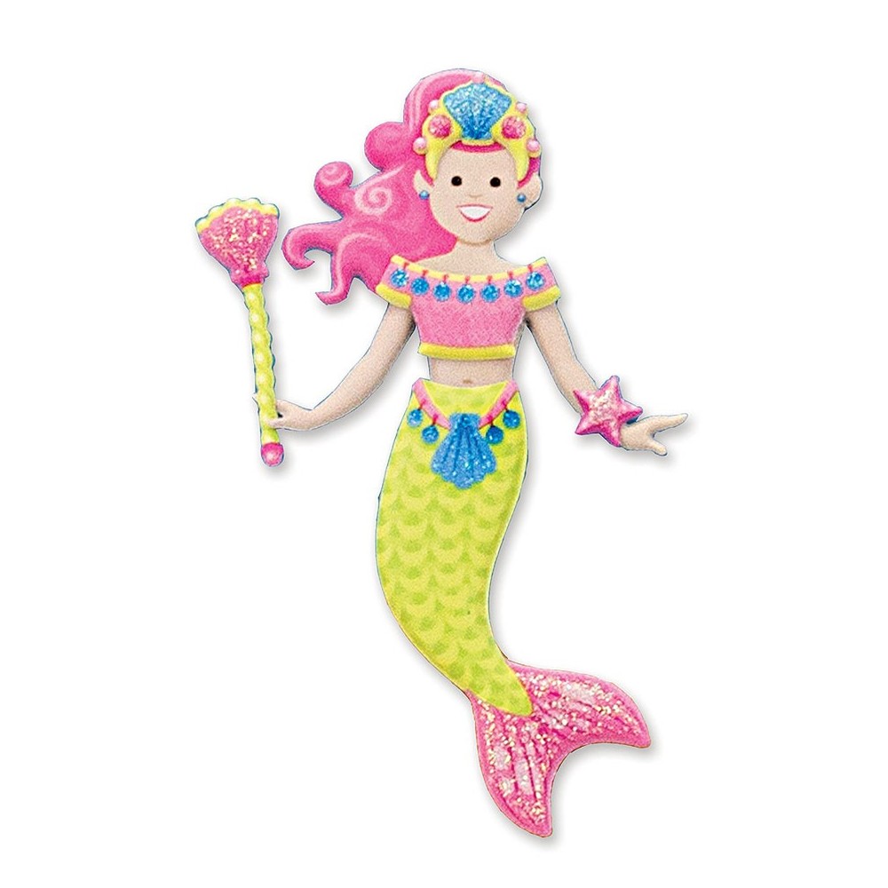 Melissa & Doug - Autocollants en relief repositionnables - Sirènes