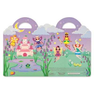 Melissa & Doug - Autocollants en relief repositionnables - Fées