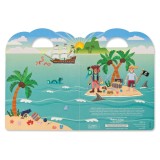 Melissa & Doug - Autocollants en relief repositionnables - Pirates