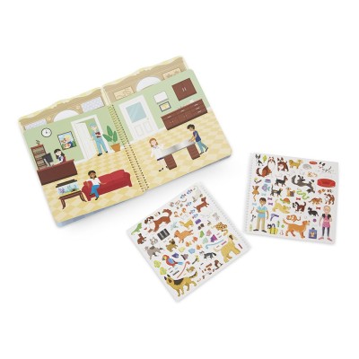 Melissa & Doug - Livre d'autocollants - Animaux domestiques
