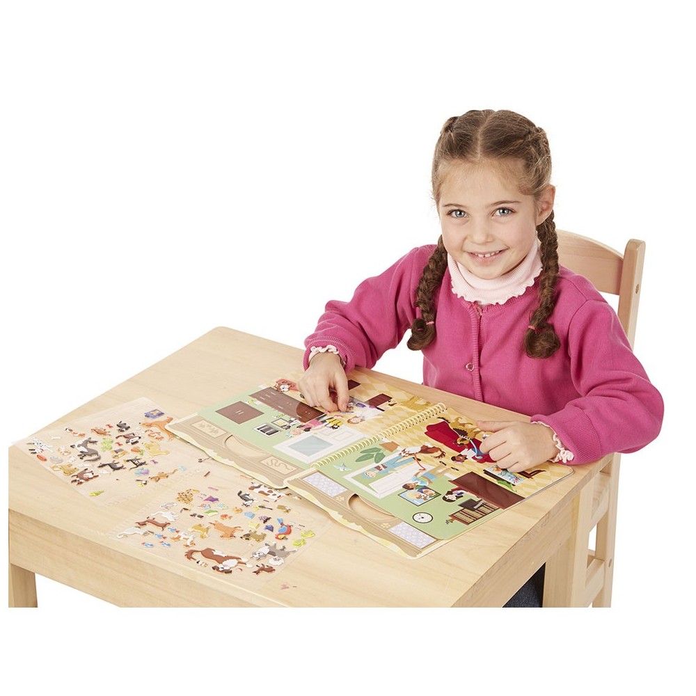 Melissa & Doug - Livre d'autocollants - Animaux domestiques