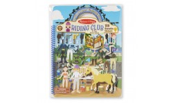 Melissa & Doug - Livre d'autocollants - Club équestre