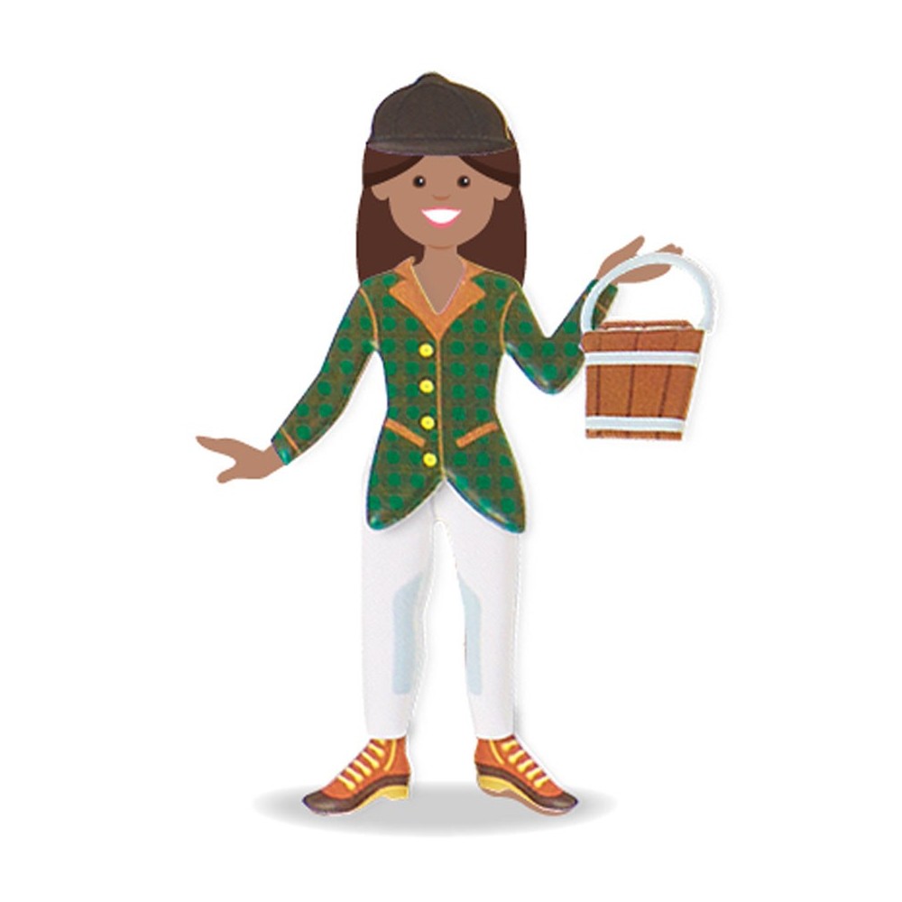 Melissa & Doug - Livre d'autocollants - Club équestre
