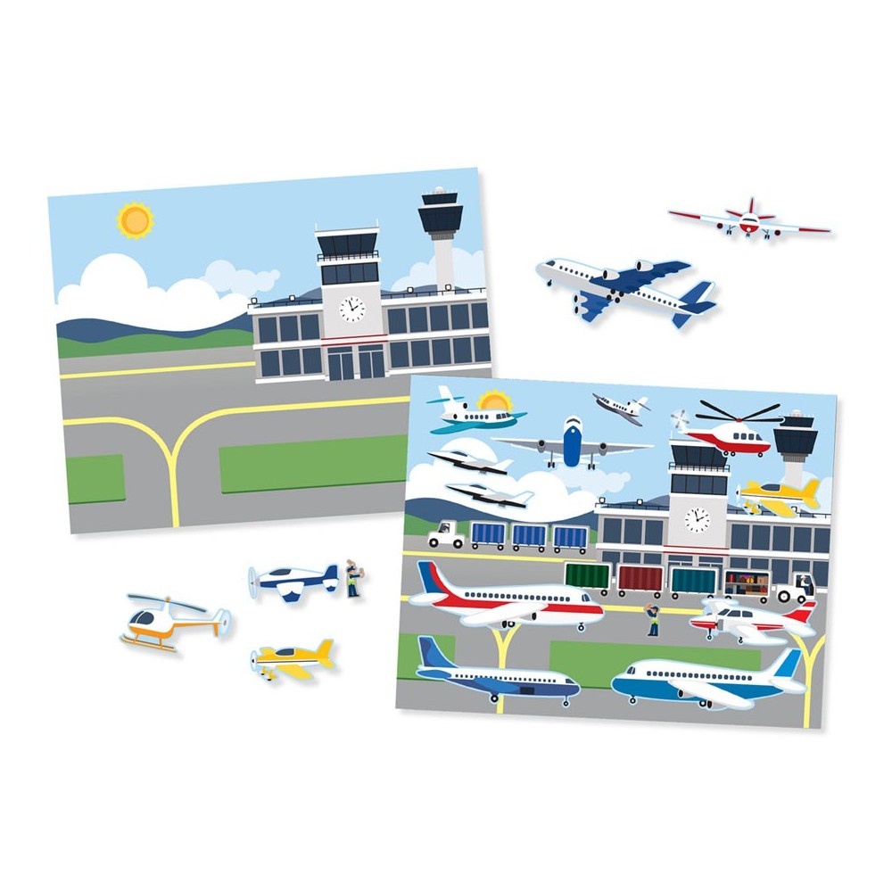 Melissa & Doug - Bloc d'autocollants - Véhicules