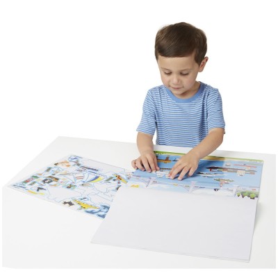 Melissa & Doug - Bloc d'autocollants - Véhicules