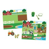 Melissa & Doug - Bloc d'autocollants - Habitats