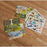 Melissa & Doug - Bloc d'autocollants - Habitats