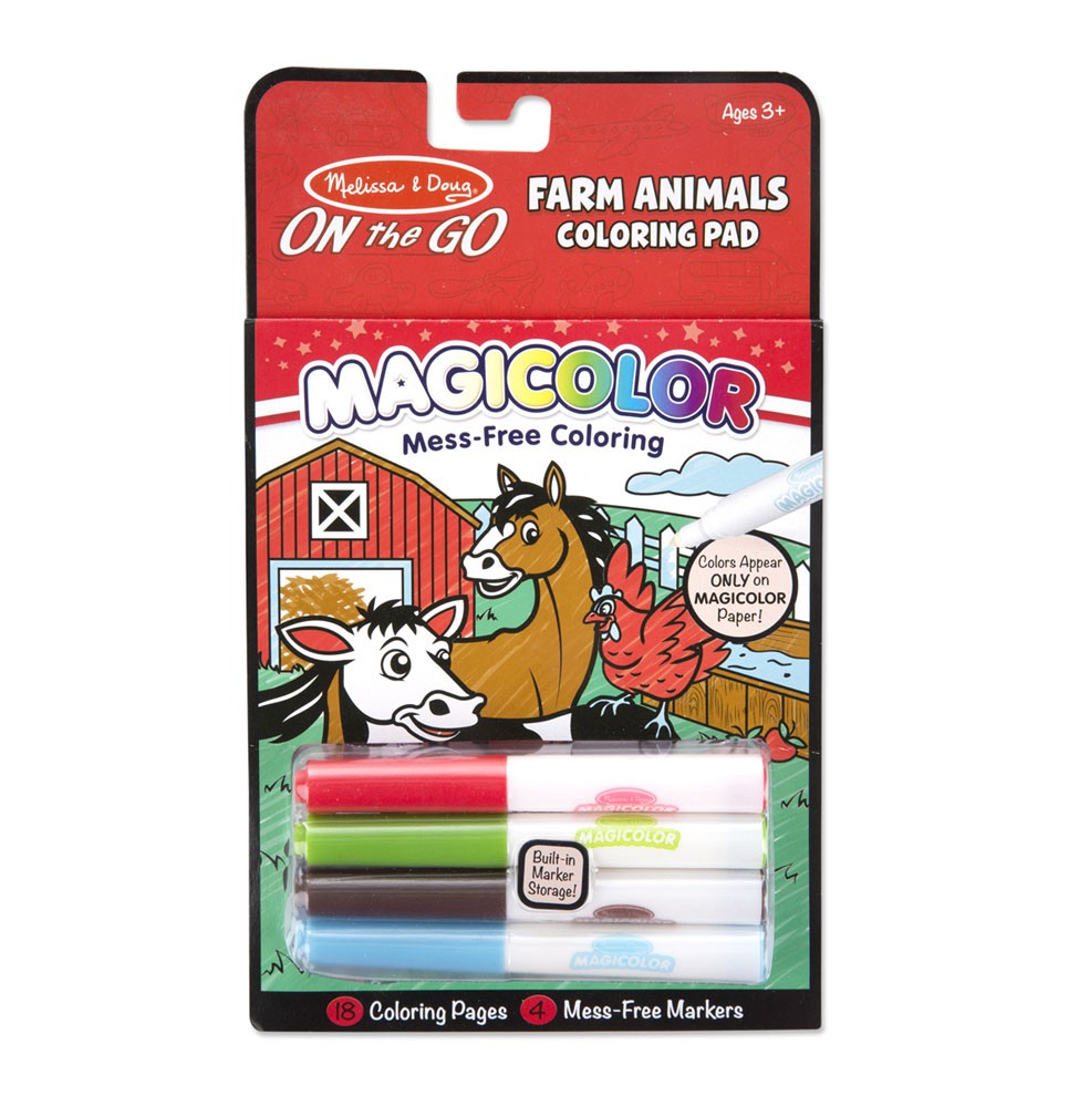 melissa doug coloriage magique la ferme