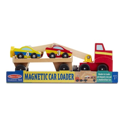 Melissa & Doug - Remorqueur magnétique de voitures