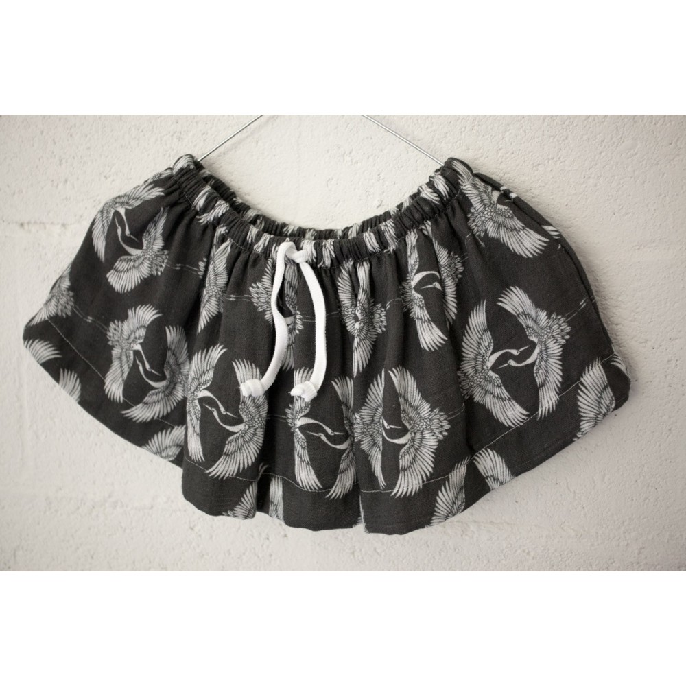 Moumout - BETTY jupe en mousseline - Hérons