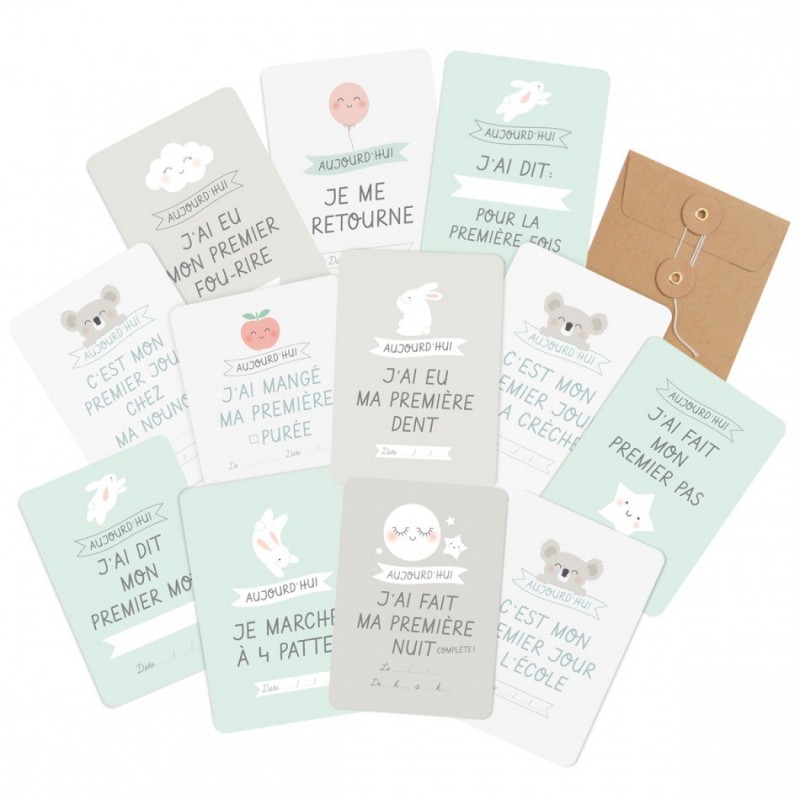 Zu Kit Premieres Fois Lot De 12 Cartes Mademoiselle Princesse Je Suis A Croquer Sarl
