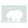 Zü - Carte Hello little baby mint