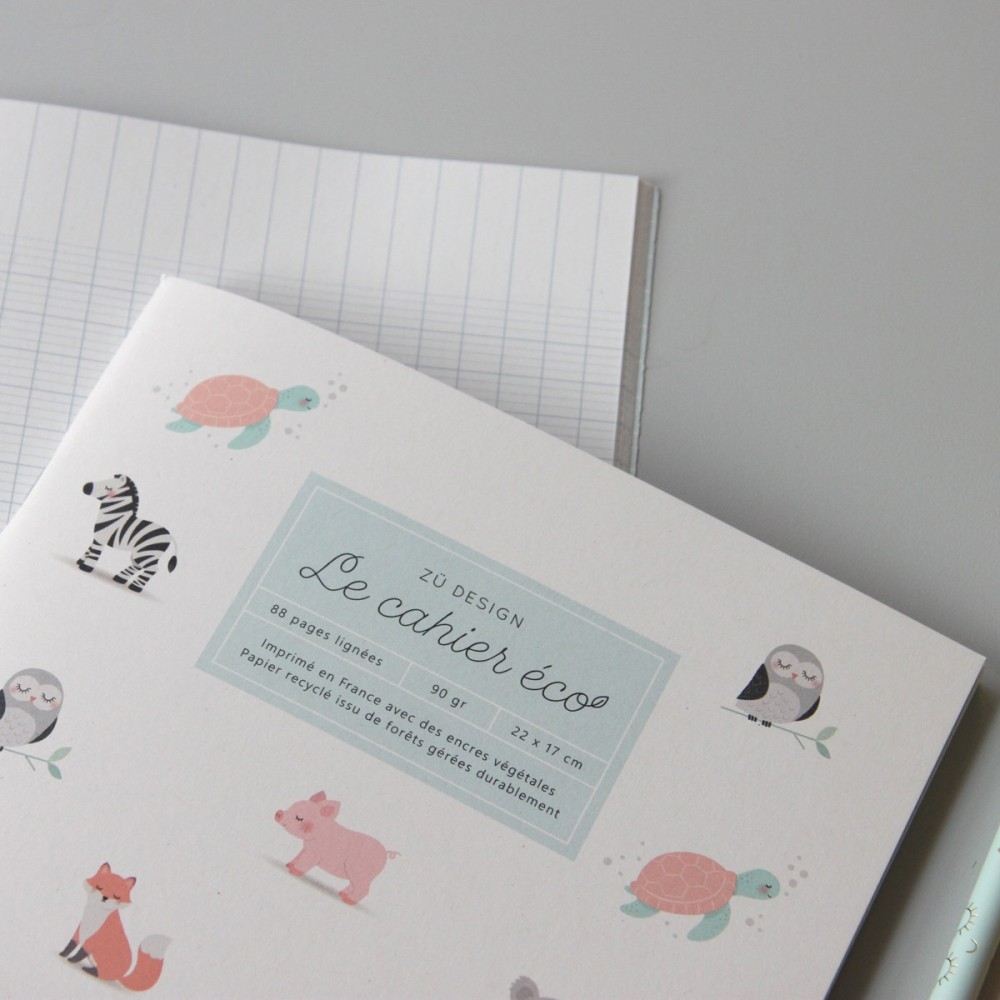 Zü - Cahier éco animaux