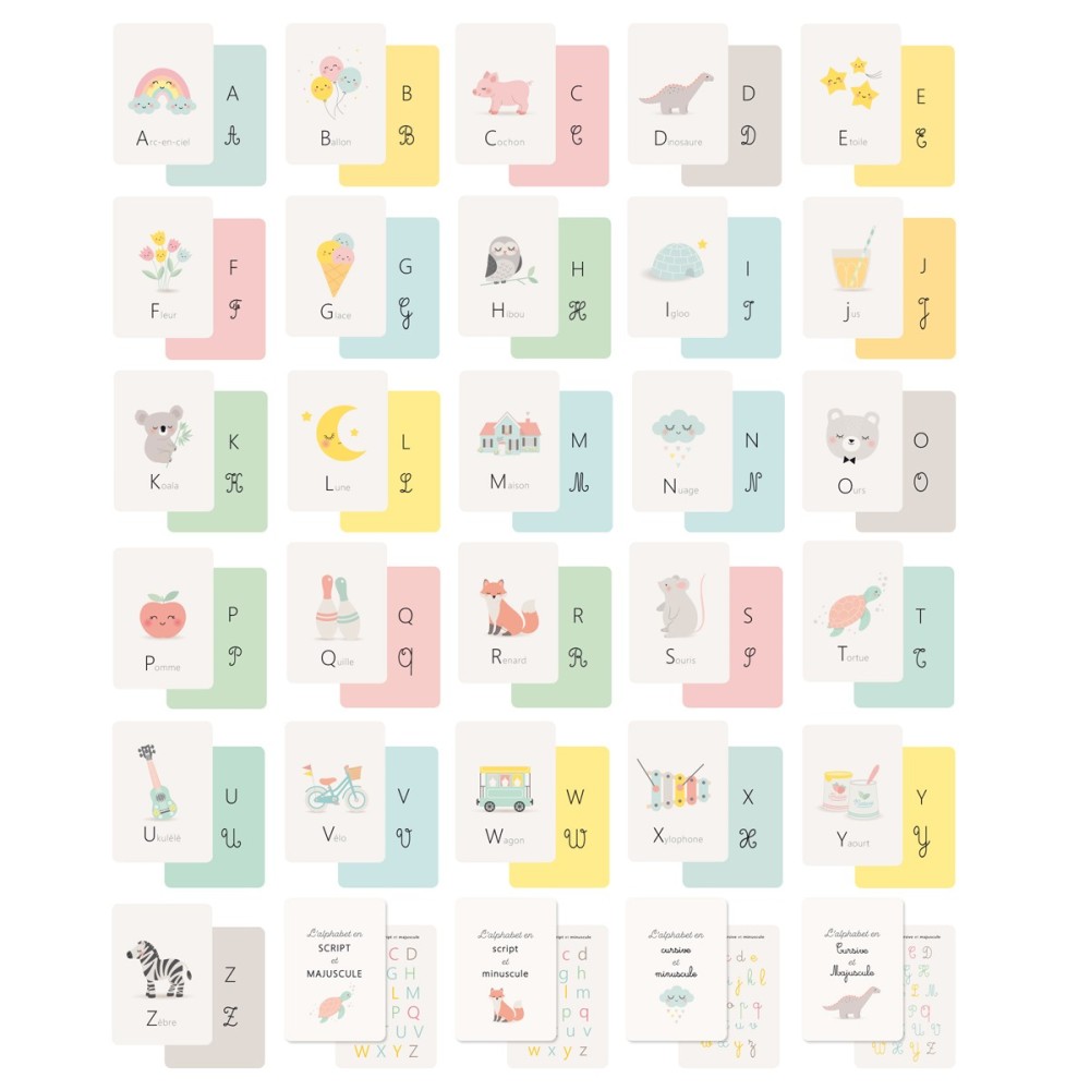 Zü - Coffret j'apprends l'alphabet en images