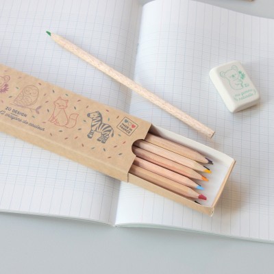Zü - Crayons de couleur écologiques animaux