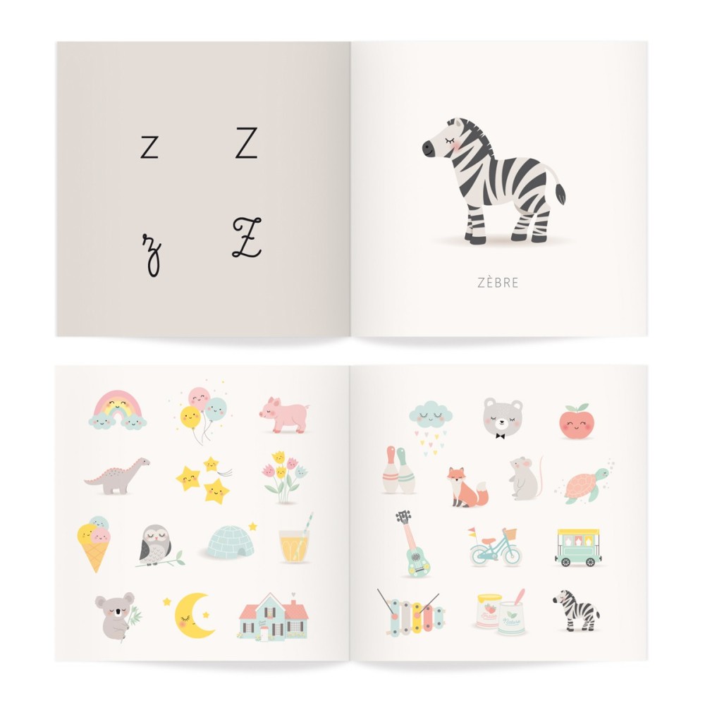 Zü - Livre j'apprends l'alphabet en images