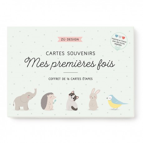 Zü - Coffret mes premières fois - Animaux