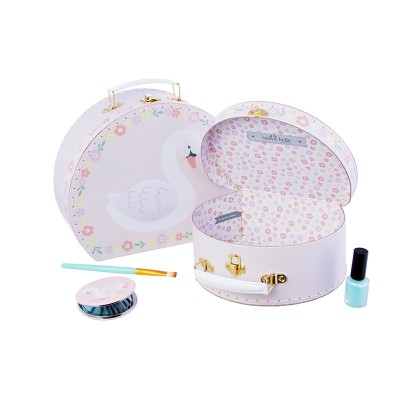 Lot de 2 valisettes cygnes