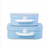 Lot de 2 valisettes