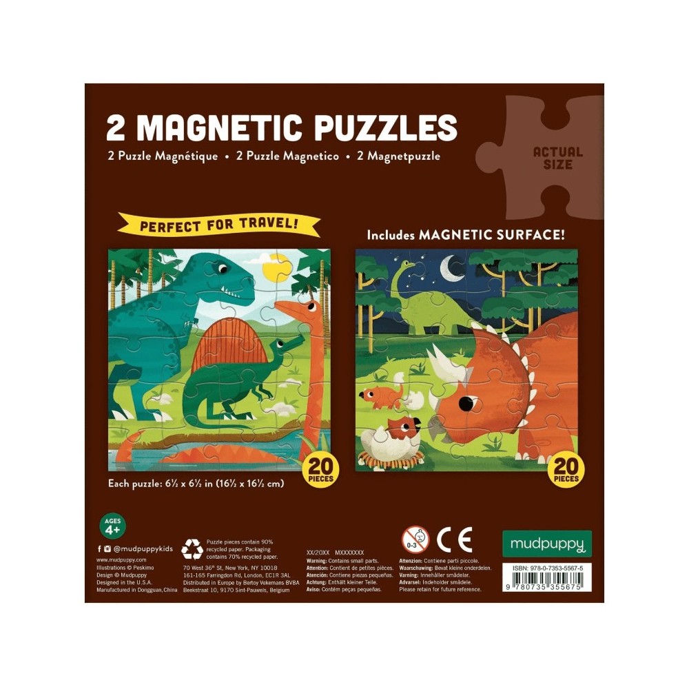 Mudpuppy - Puzzle magnétique