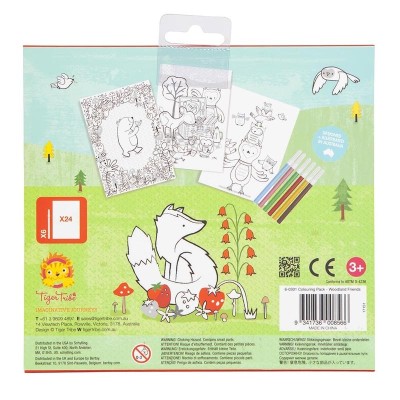 Tiger tribe - Set de coloriage