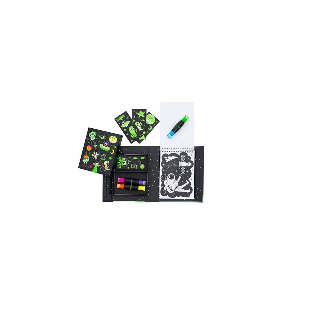 Tiger tribe - Set de coloriage et autocollants