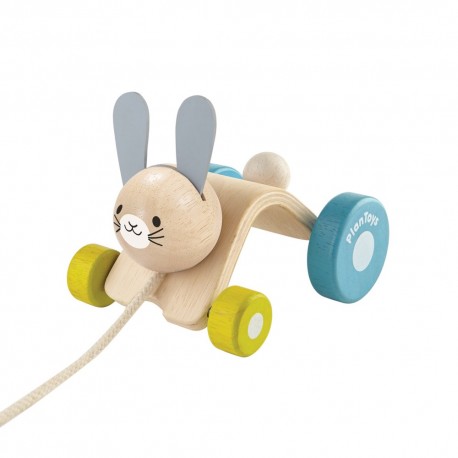 Plan toys - Lapin à tirer