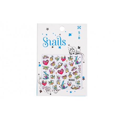 Snails - Autocollants pour les ongles