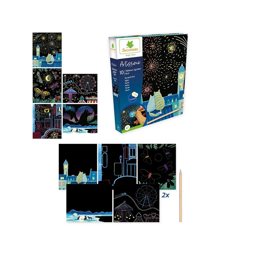 Au Sycomore - Cartes à gratter