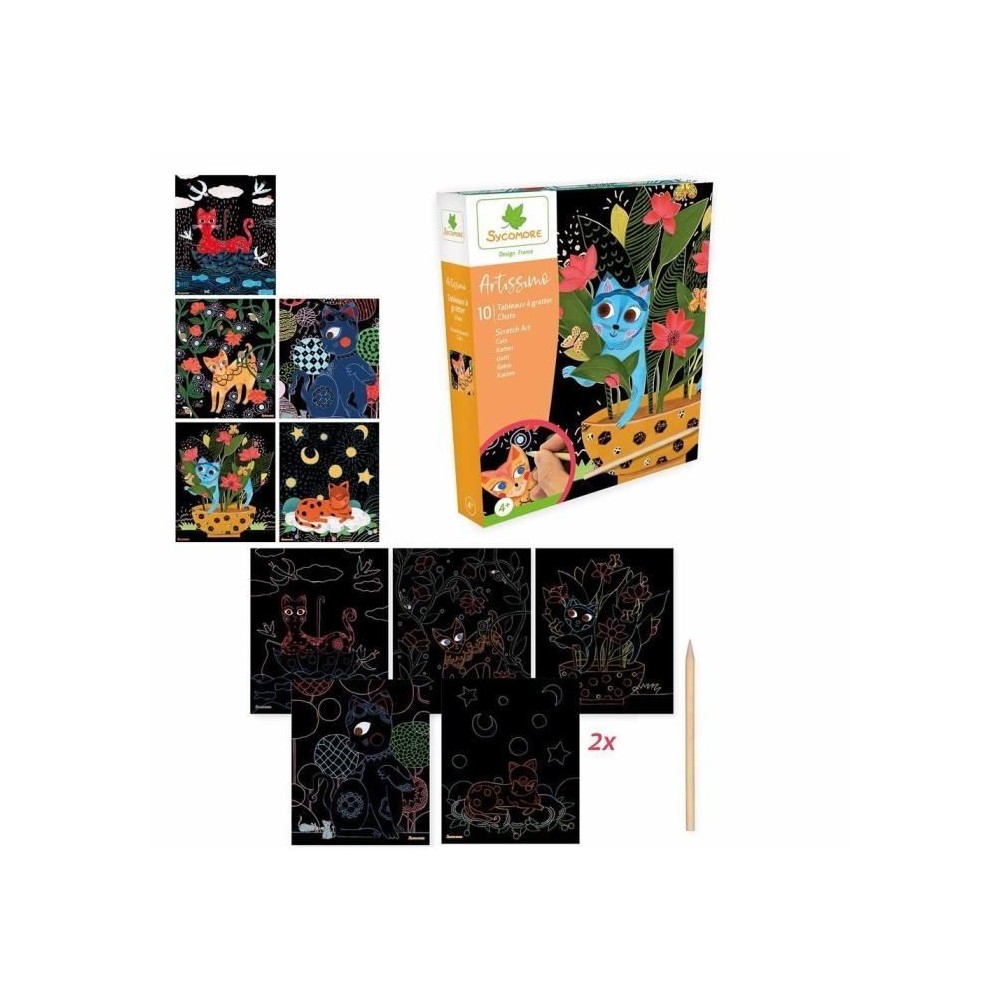 Sycomore - Cartes à gratter