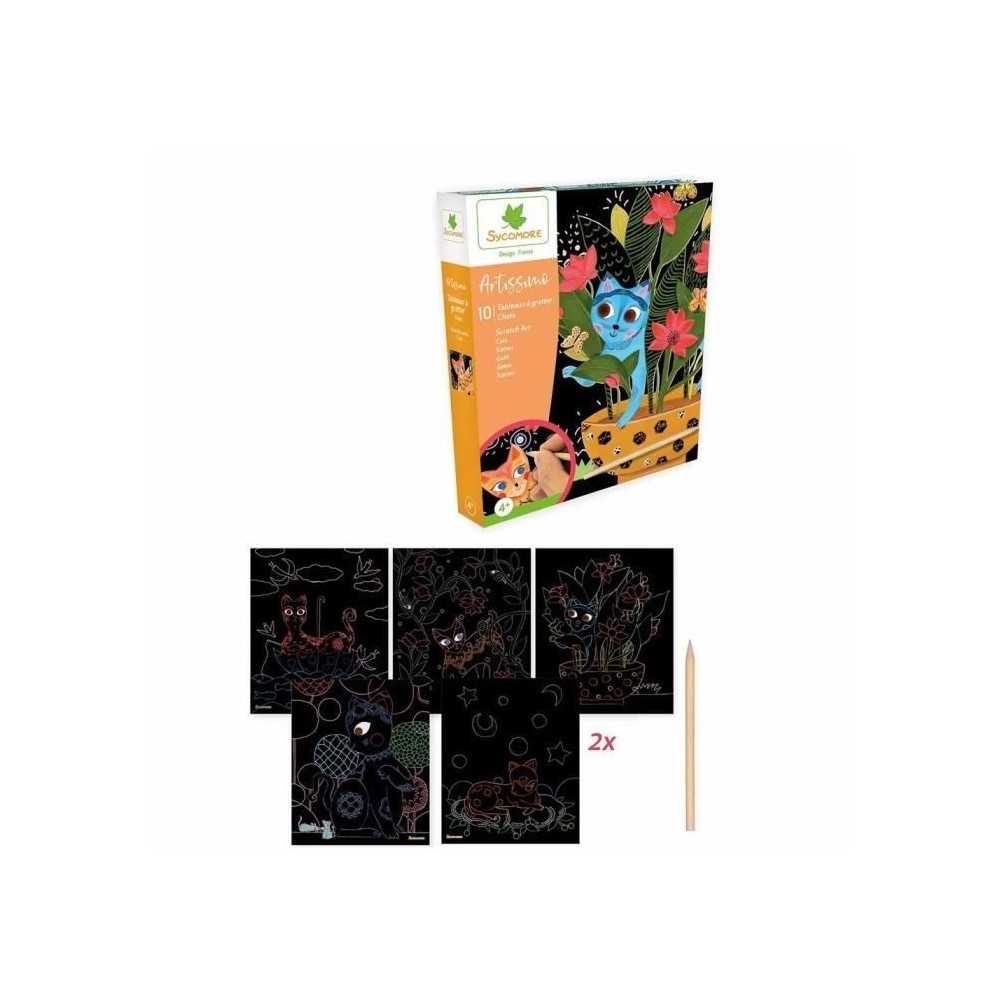 Sycomore - Cartes à gratter